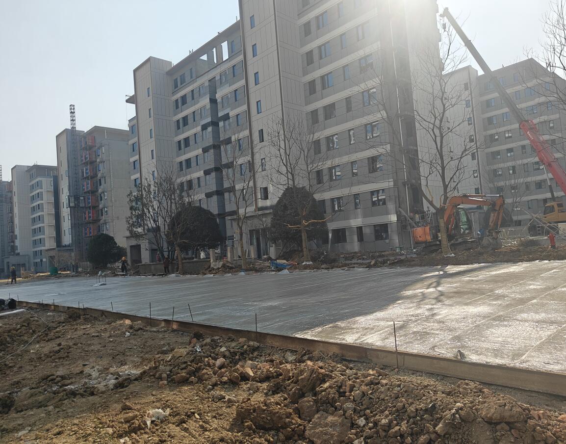 山水拾光最新工程进度展示,绿化,外立面同步进行,准现房提前交付